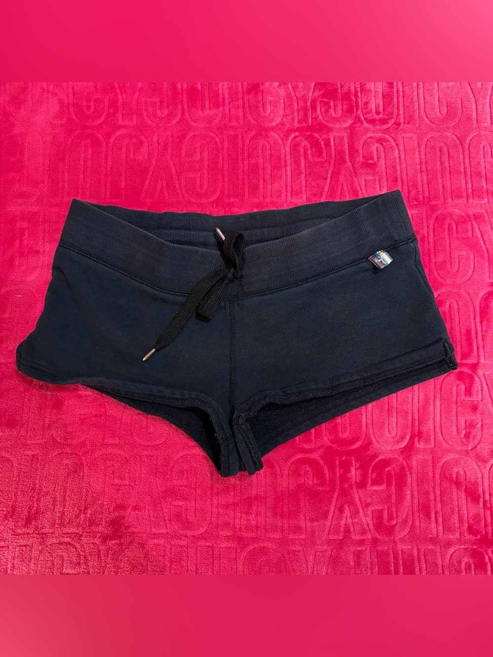 TNA Aritzia Black Y2K Micro Shorts